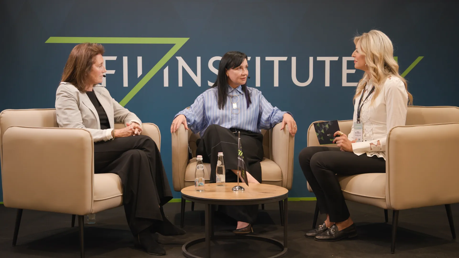 The Debate - Linda Rama, Wife of the Prime Minister of Albania & Cecilia Attias, Former First Lady of France & member of FII Institute Board