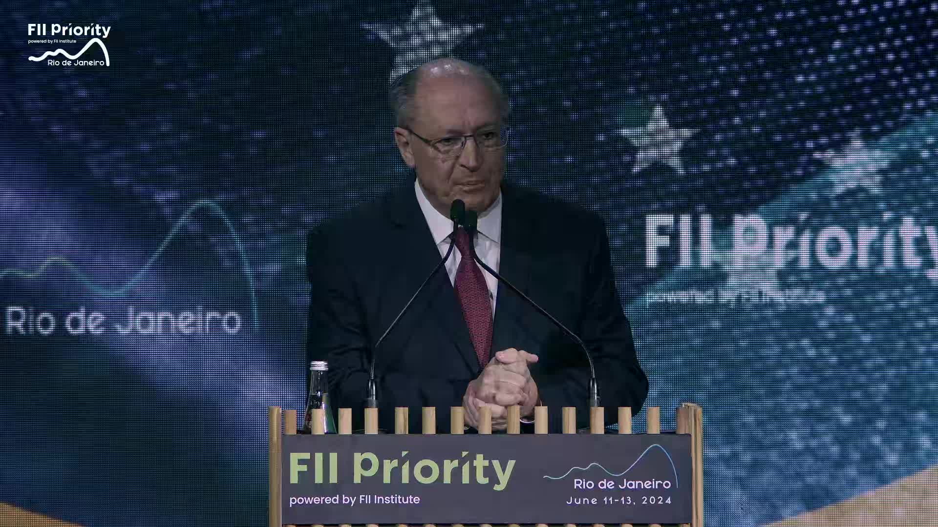 Vice President H.E. Geraldo Alckmin Delivers a Special Address at&nbsp; FII PRIORITY&nbsp;Rio