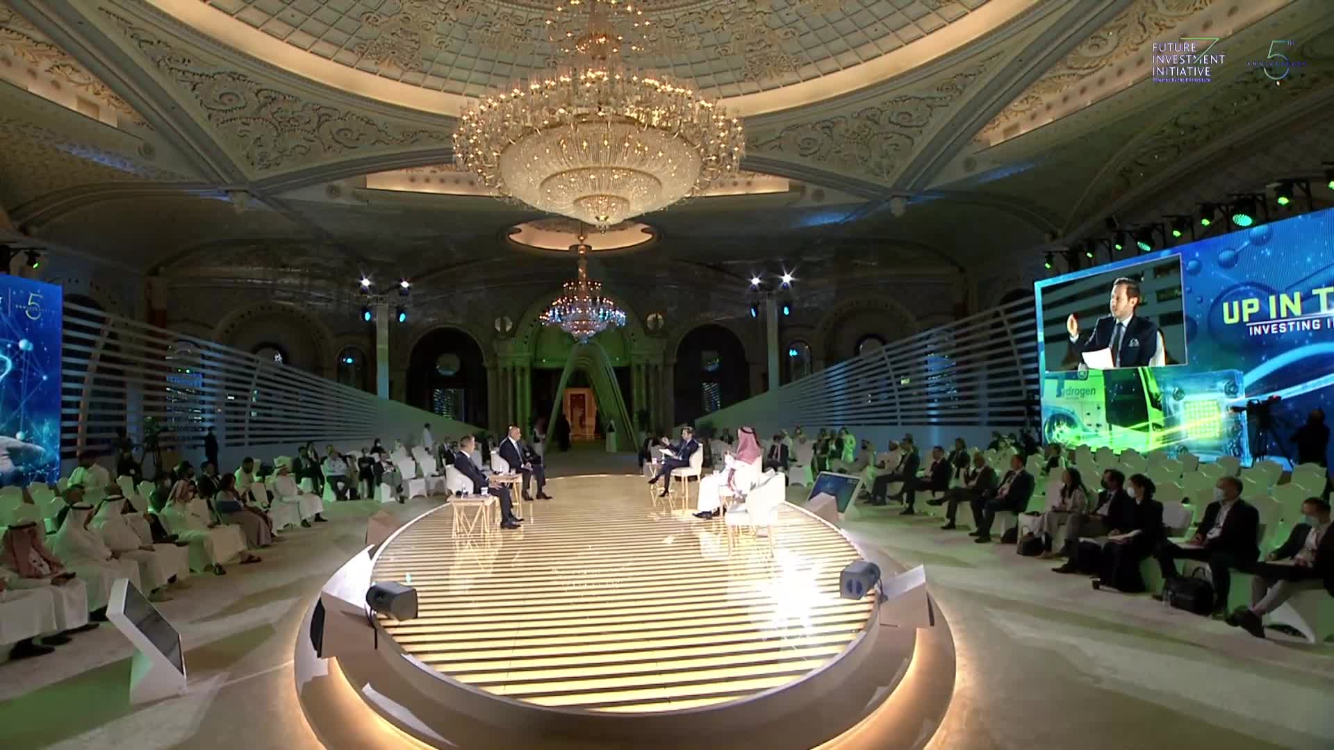 Ahmad O. Al Khowaiter and Sherif Foda 
Discuss Green Hydrogen at #FII5