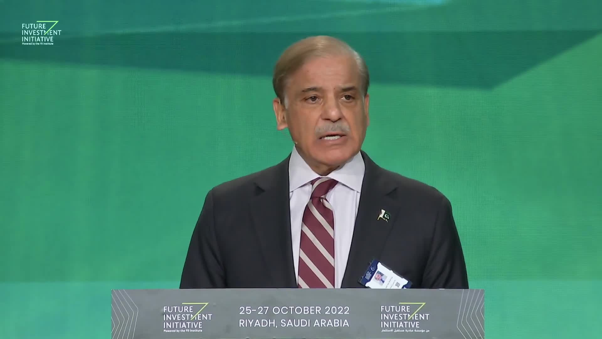 HE Muhammad Shehbaz Sharif, Prime Minister of the Islamic Republic of Pakistan FII6