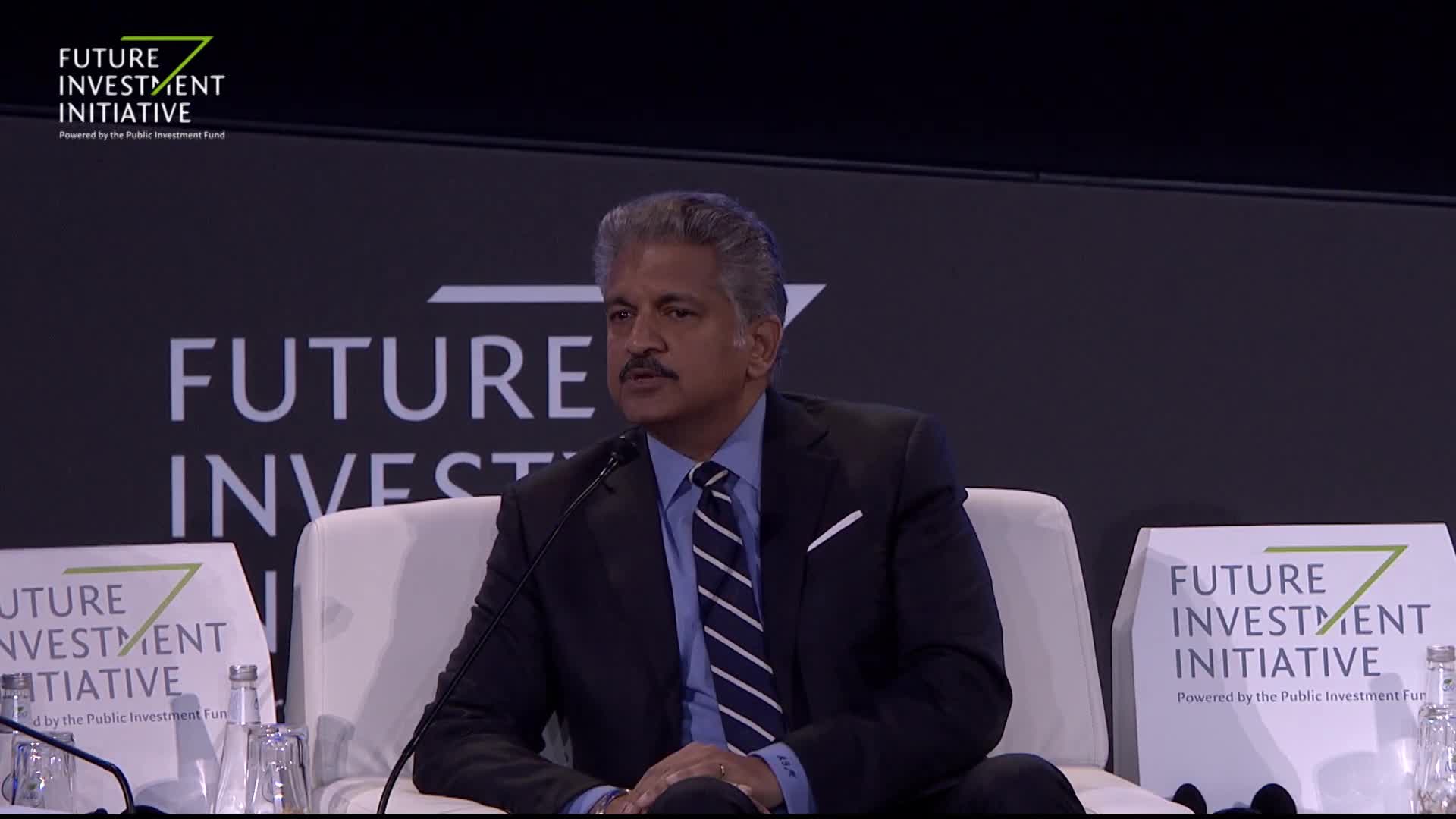 Anand Mahindra on the interconnected 
outlook  Future Investment Initiative 2019 
 Day 3