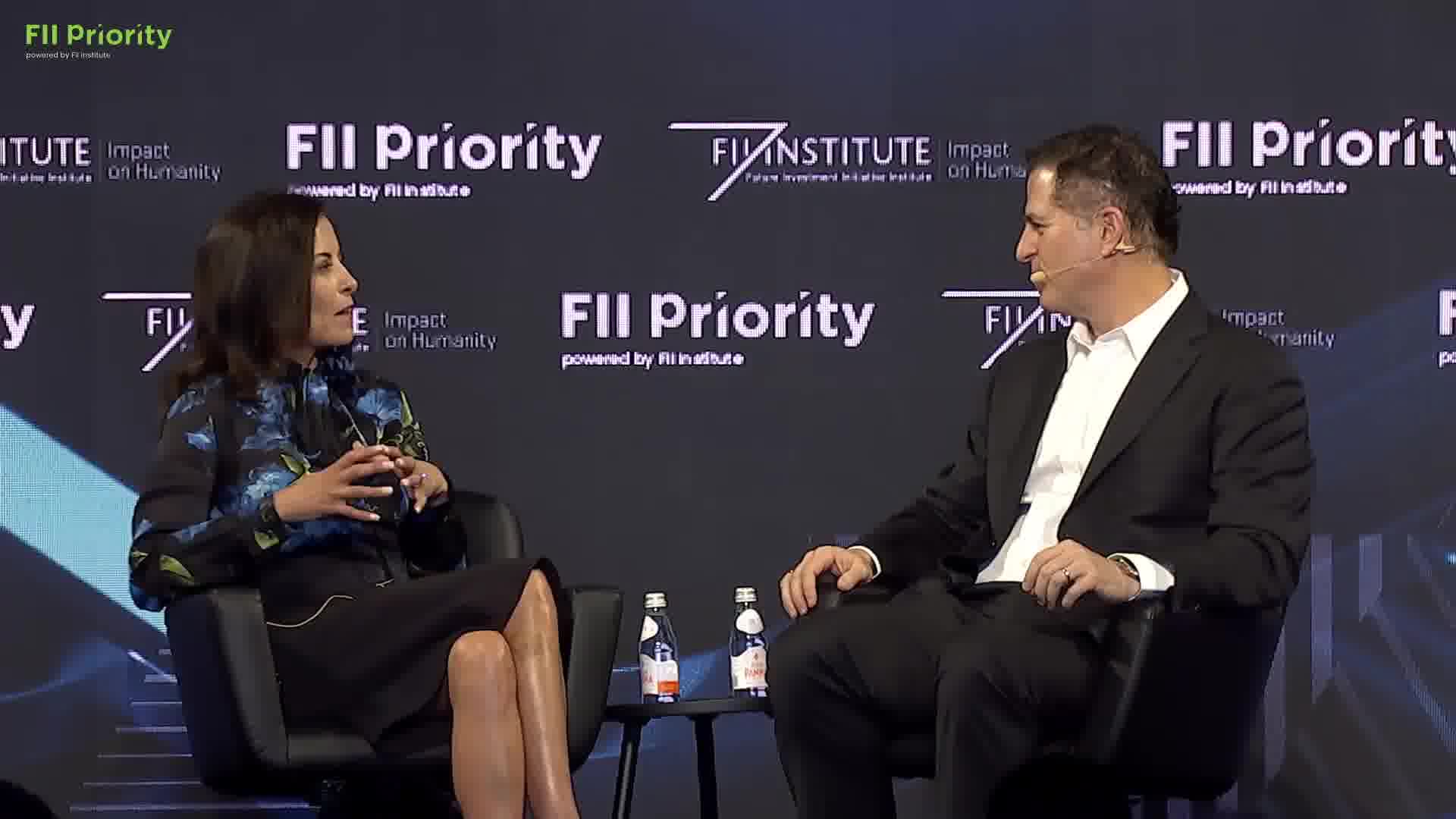 Michael Dell and Dina Powell Discuss Technology and Innovation