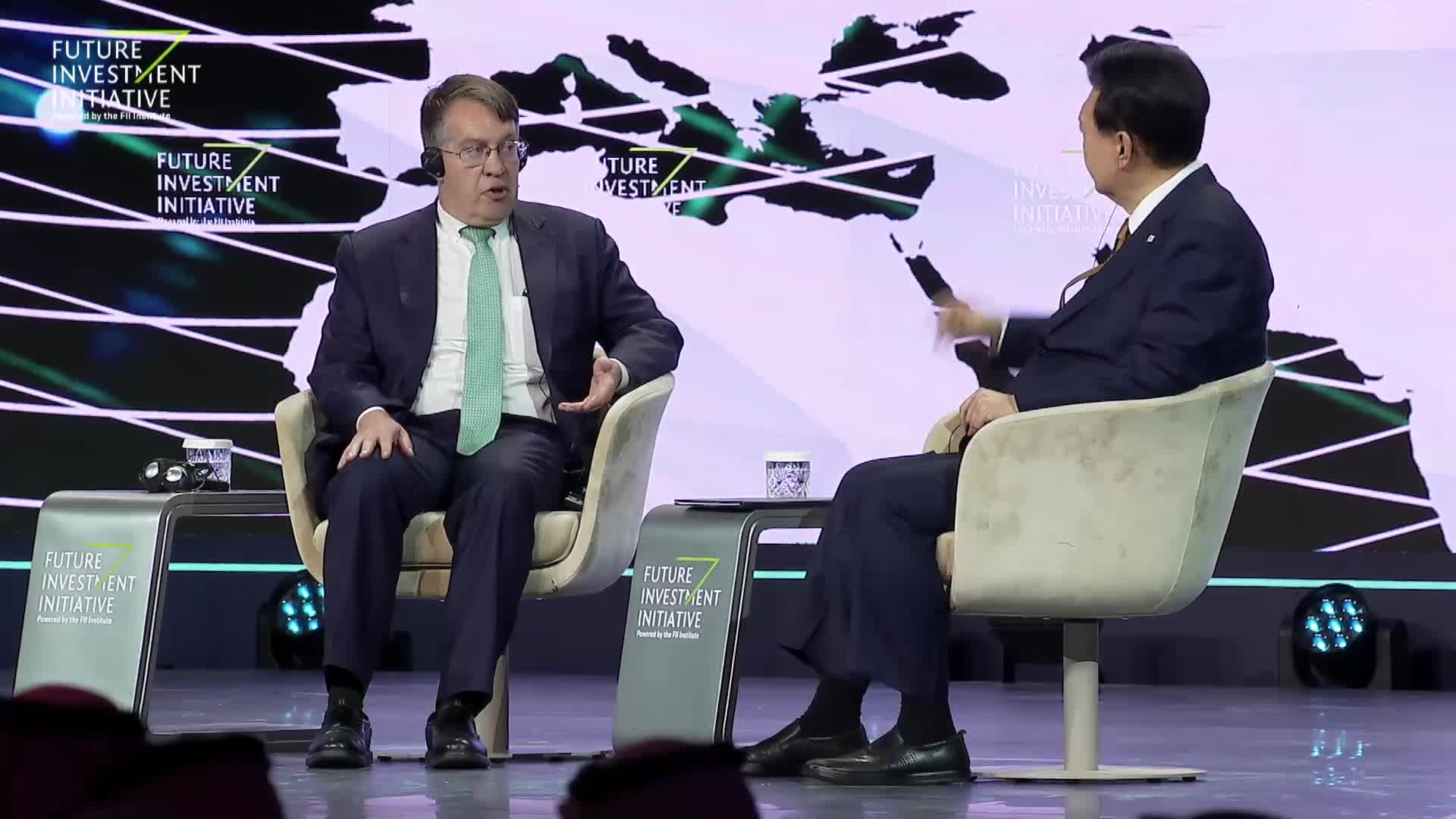 H.E. Yoon Suk Yeol, President of the Republic of Korea, Future Investment Initiative 2023 FII7