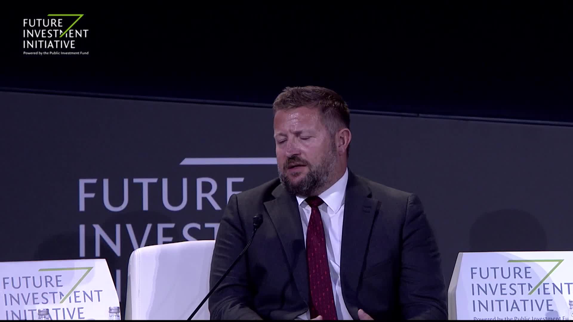 Richard Arnold of Manchester United on
 the global game  Future Investment 
Initiative 2019  Day 2