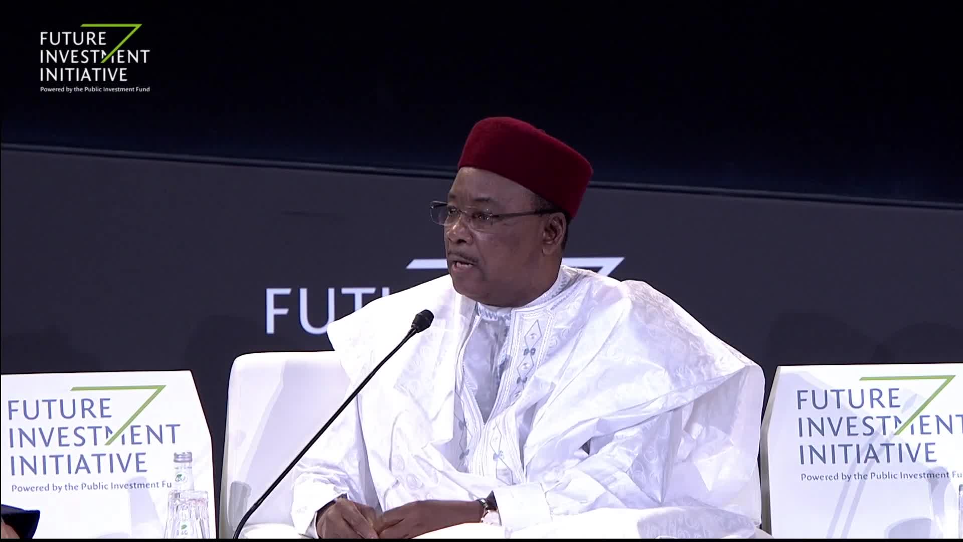 HE Buhari, HE Issoufou and HE Kenyatta 
discuss Africa  Future Investment Initiative
 2019  Day 2