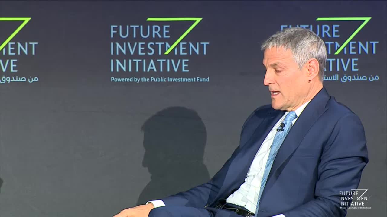 Future Investment Initiative: Day 1 English In Conversation Ari Emanuel